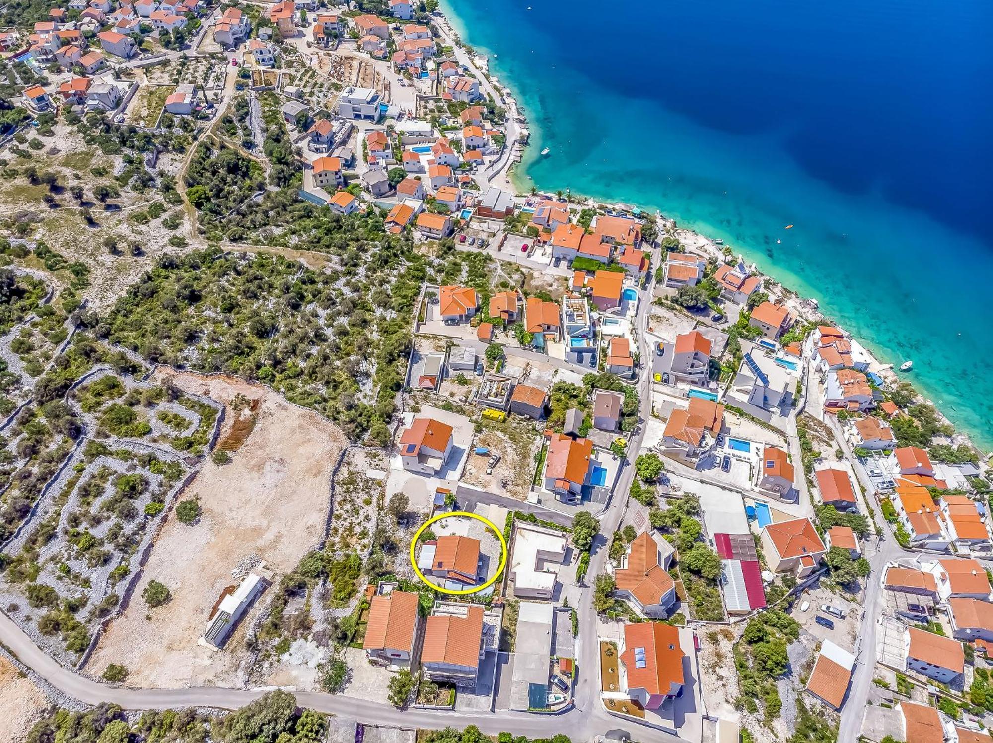 Apartment Mezaroca Rogoznica  Ngoại thất bức ảnh
